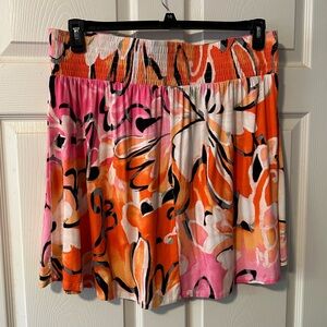 Lane Bryant Floral Skirt